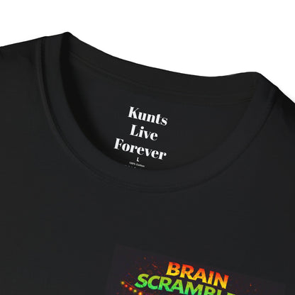KLF “Brain Scrambler” Tee | Carnival of Chaos – Freakshow Expansion | KLF Merch