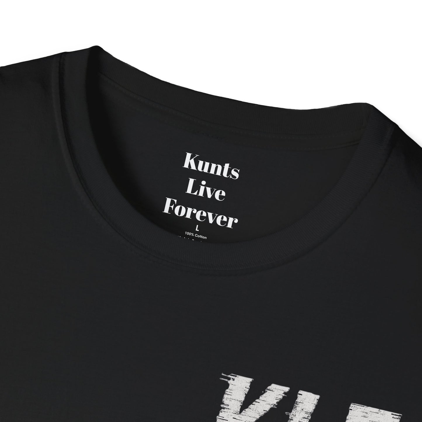 Punk streetwear tee by KLF.