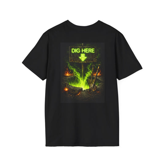 Dig Here Tee — Lit From The Pit Collection | KLF Streetwear