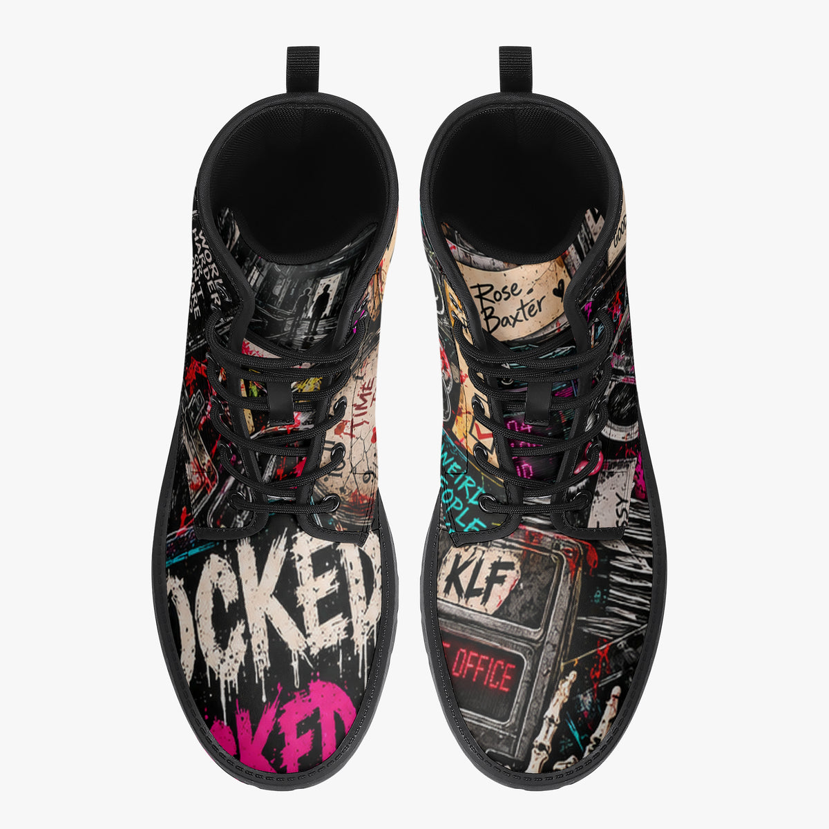KLF Clocked In / Checked Out Leather Boots product view 3