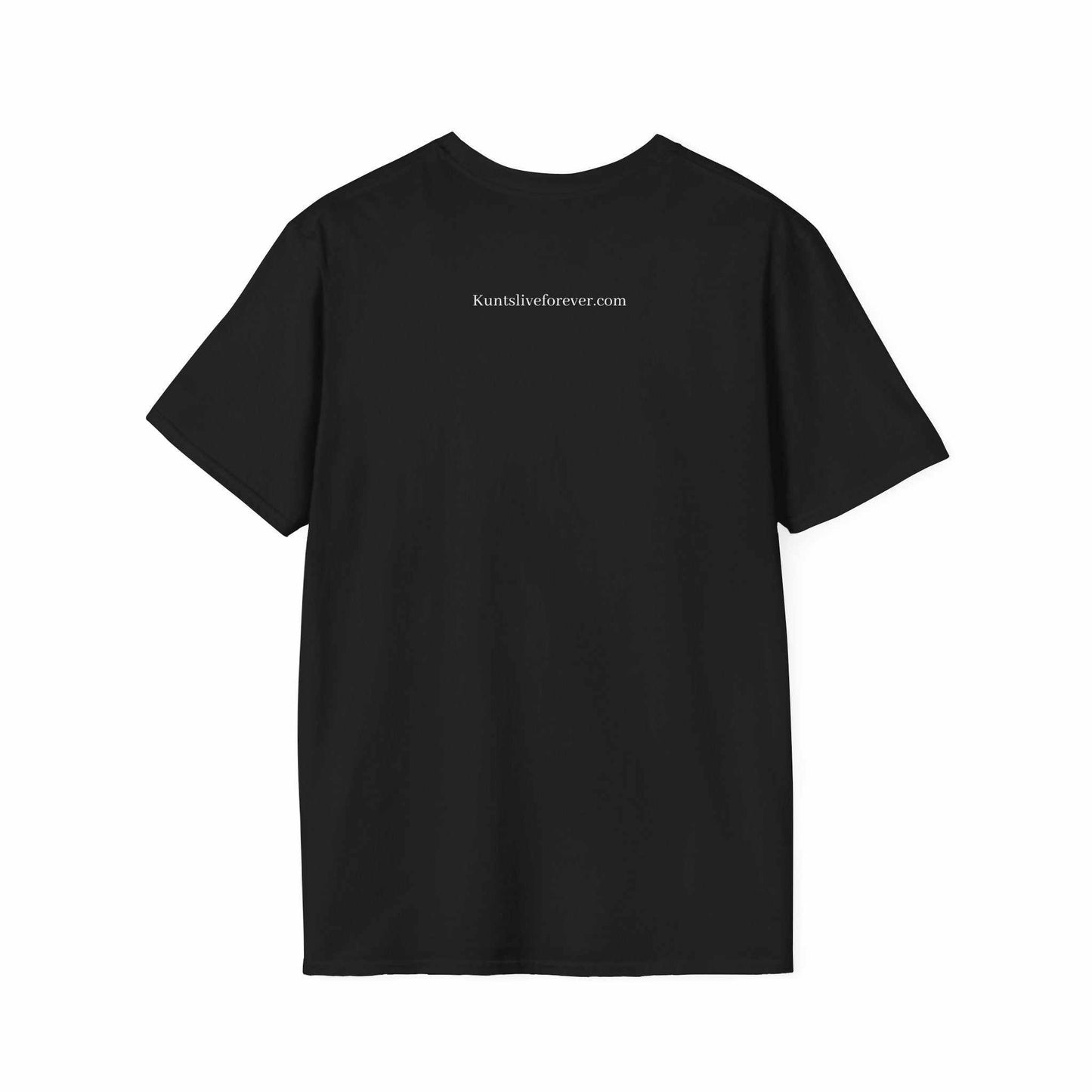 Black Aaron Westbrook KLF Tee with glow-in-the-dark print, premium triblend fabric, unisex fit, streetwear style