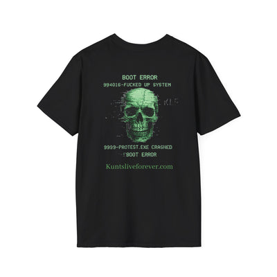 KLF "Protest.EXE Crashed" Tee - Kunts Live Forever