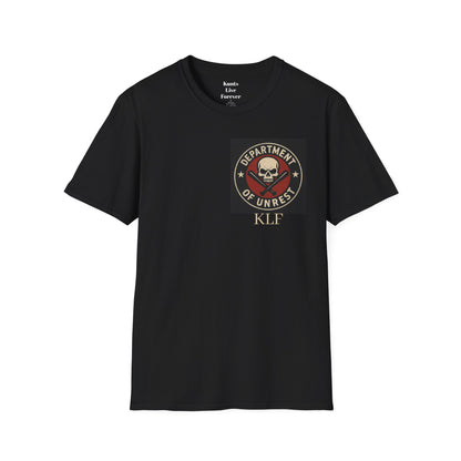 Punk streetwear tee by KLF.
