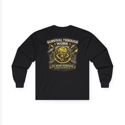 Survival Through Work Tee | KLF Brand Workwear