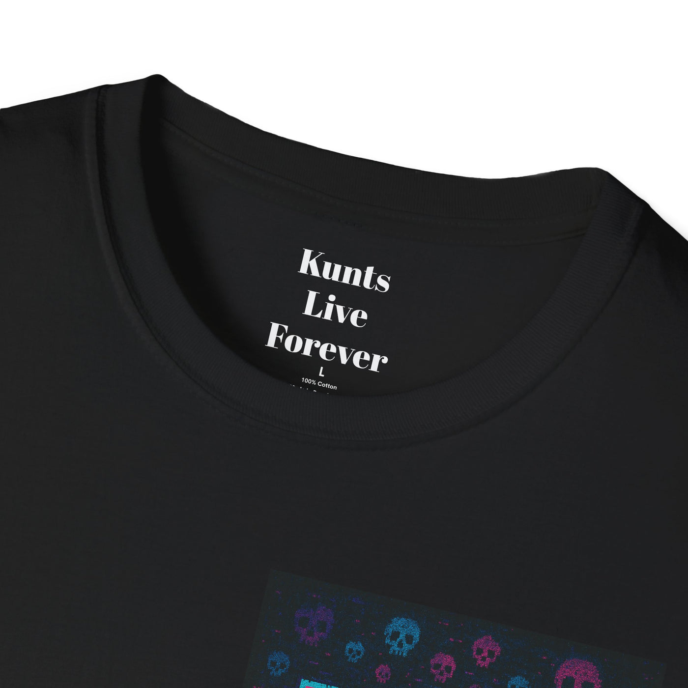Punk streetwear tee by KLF.