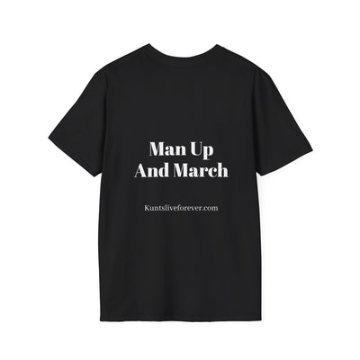 Veteran KUNTS "Man Up" Tee - Kunts Live Forever