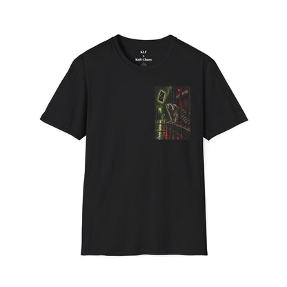 Bad Reading KLF × Kult Chaos occult tarot dark humor graphic tee mockup 2