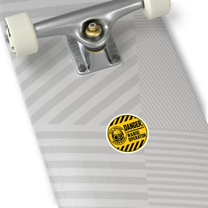 KLF “Danger: Rabid Operator” Hardhat Sticker | KLF Brand Workwear | KLF Merch