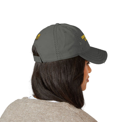 Union Of One Distressed Embroidered Hat | KLF Brand Workwear