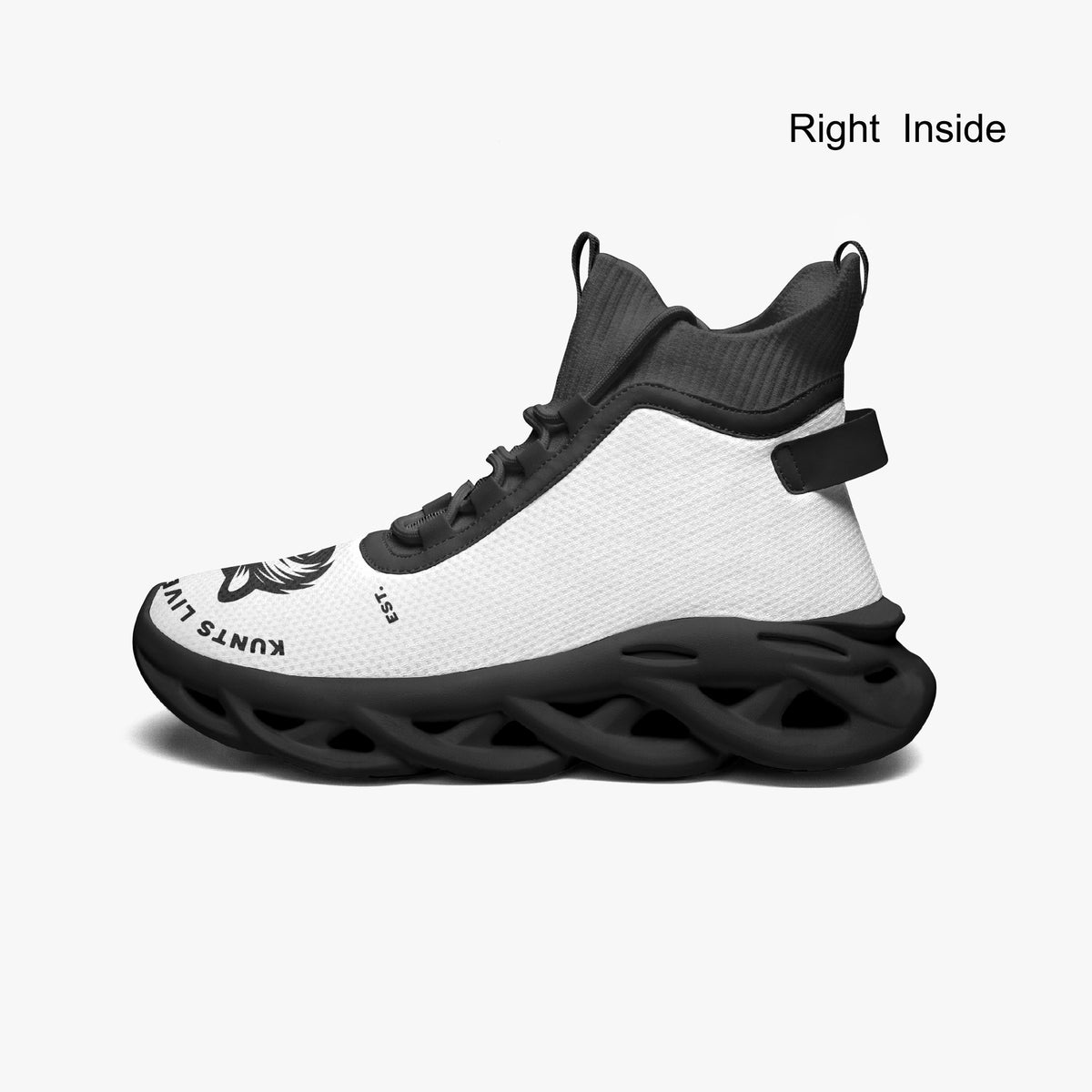 KLF “High-Top Bounce Mesh Knit Coon” Sneakers | KLF Streetwear — product image 8