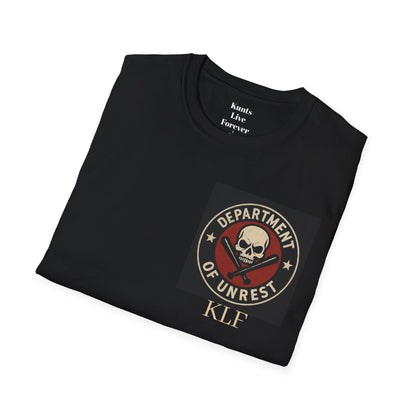 Punk streetwear tee by KLF.