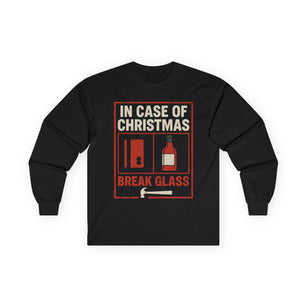 KLF “In Case of Christmas, Break Glass” – Anti-Corporate Christmas Long Sleeve