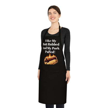 KLF “I Like My Butt Rubbed And My Pork Pulled!" Apron | KLF Streetwear
