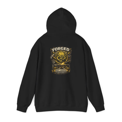 Forged Not Hired Hoodie – Built in Spite Workwear | KLF Brand Workwear