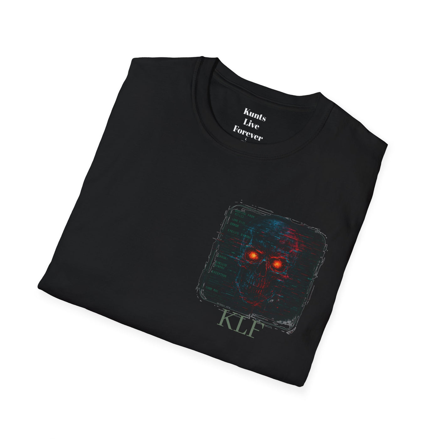 Punk streetwear tee by KLF.