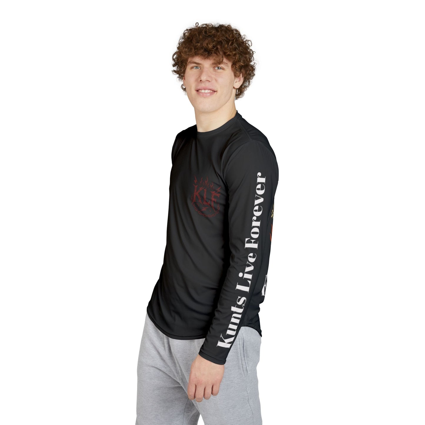 KLF “Men's UV Protection Kunts Live Forever Black” Tee | KLF Streetwear