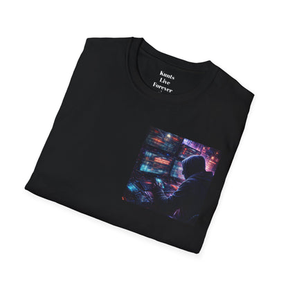 Blackout Protocol Activated Tee | KLF Glitchcore Punk Streetwear