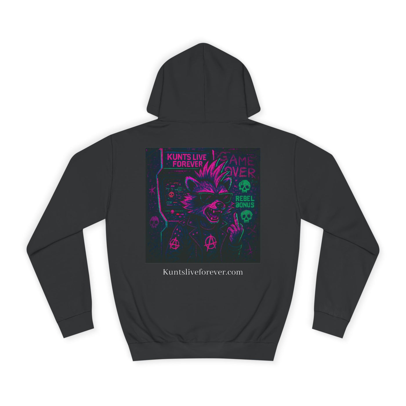 KLF “Game Over" Hoodie | KLF Streetwear – punk streetwear tee by KLF.