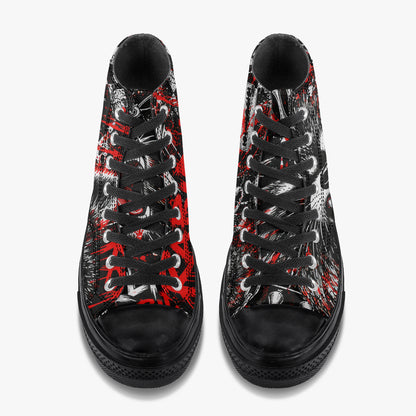 Rabid Raccoon High Top Canvas Shoes — product image 2