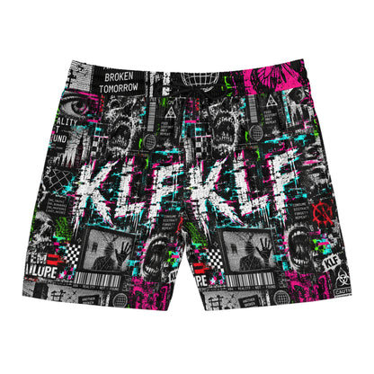 KLF System Failure Mid Length Swim Shorts — KLF product image 3