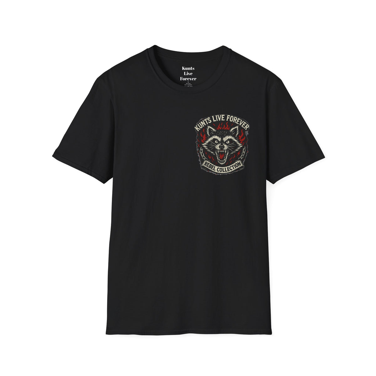 KLF Rebel Legend graphic tee by Kunts Live Forever.