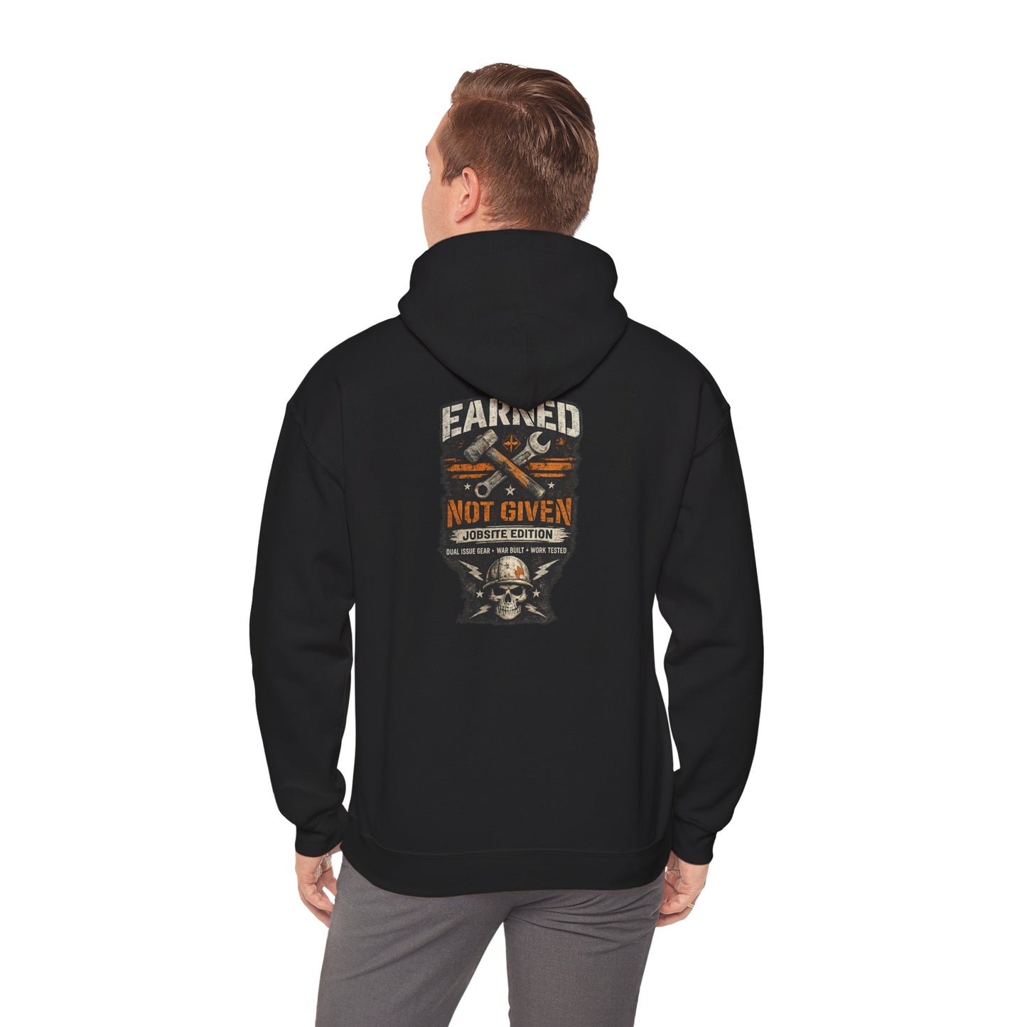 Earned Not Given Hoodie | KLF Punk Workwear