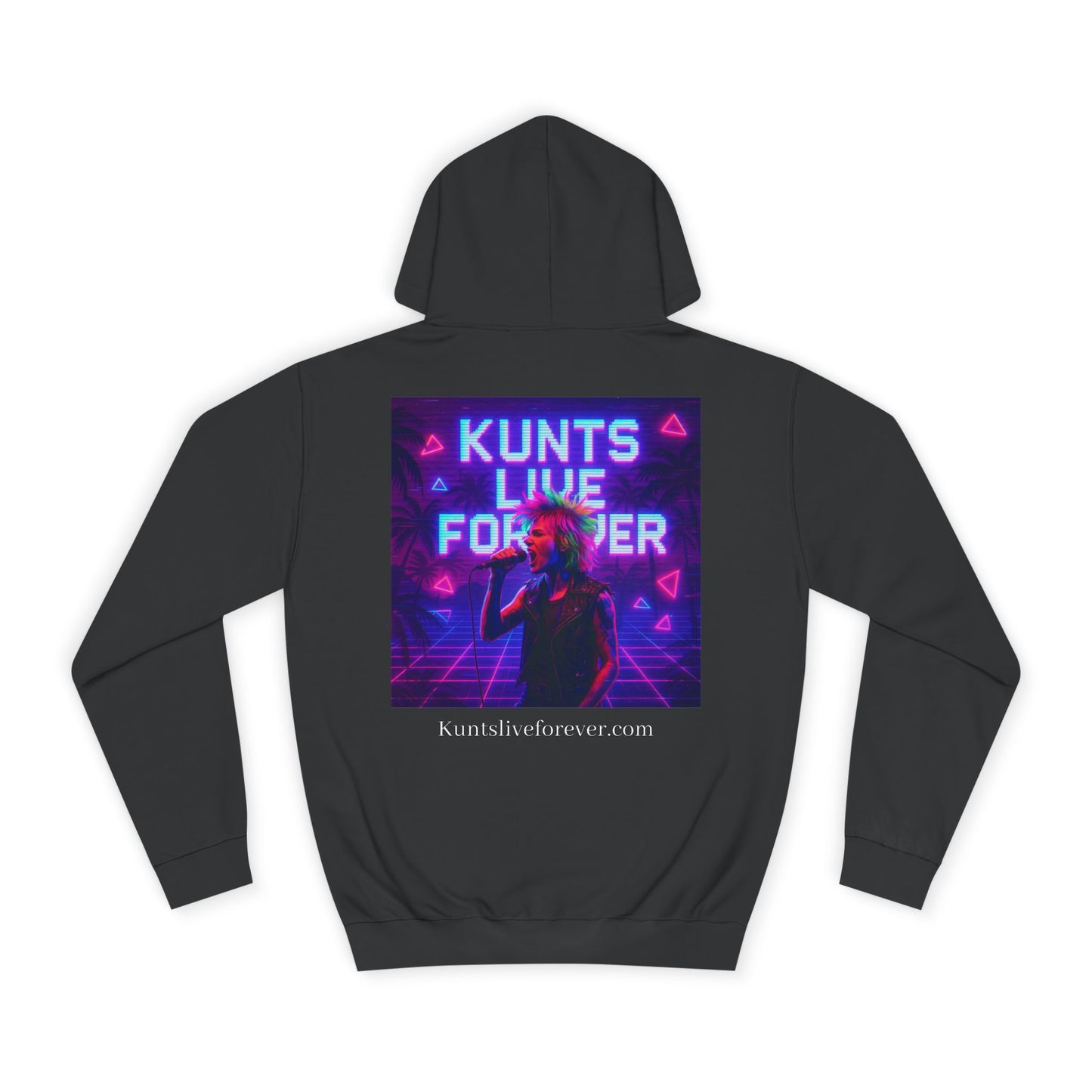 KLF "Neon Scream" Hoodie - Kunts Live Forever