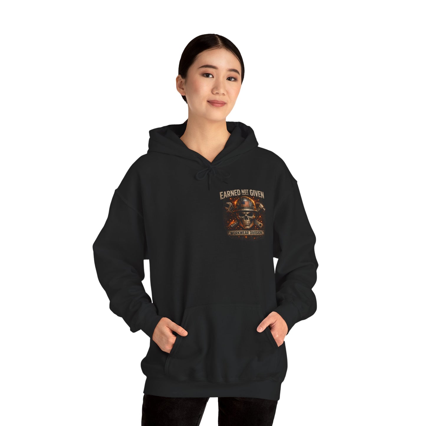 Earned Not Given Hoodie | KLF Punk Workwear