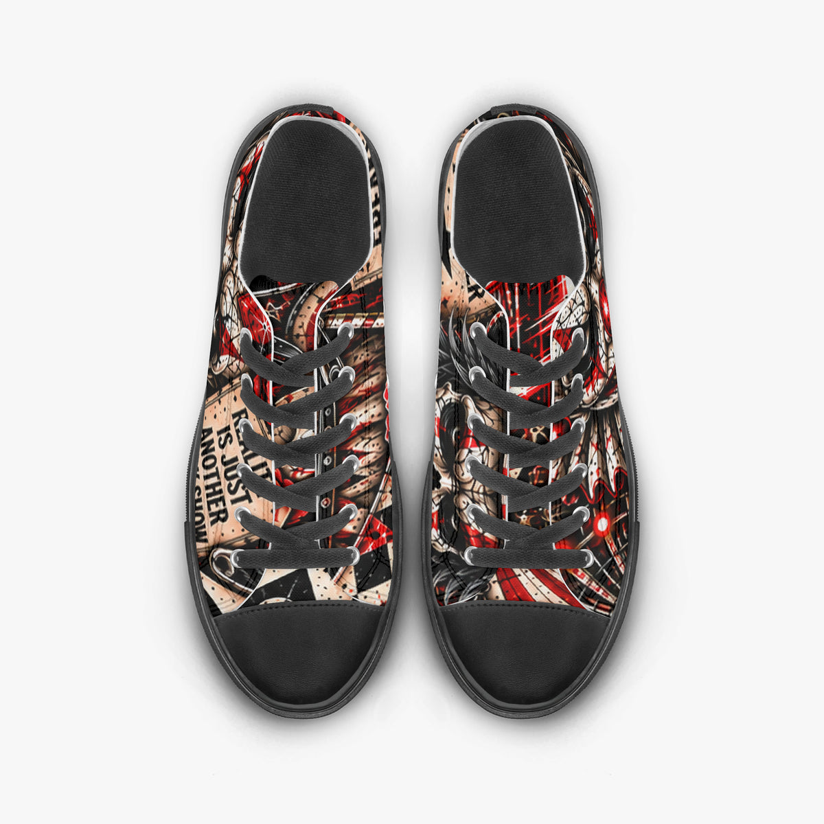 Carnival of Chaos Low Top Canvas Shoes — product image 7