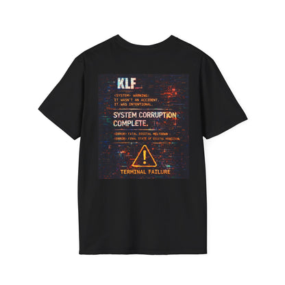 Terminal Failure Tee | KLF Glitchcore Punk Streetwear