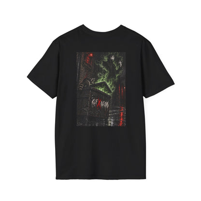 Wrong Fucking Door KLF × Kult Chaos paranormal dark fantasy graphic tee artwork