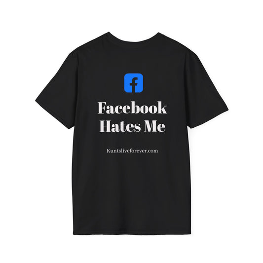 KLF “Facebook Hates Me” Tee | KLF Streetwear – punk streetwear tee by KLF.