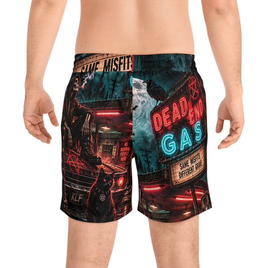 KLF Dead End Mid Length Swim Shorts — KLF product image 1