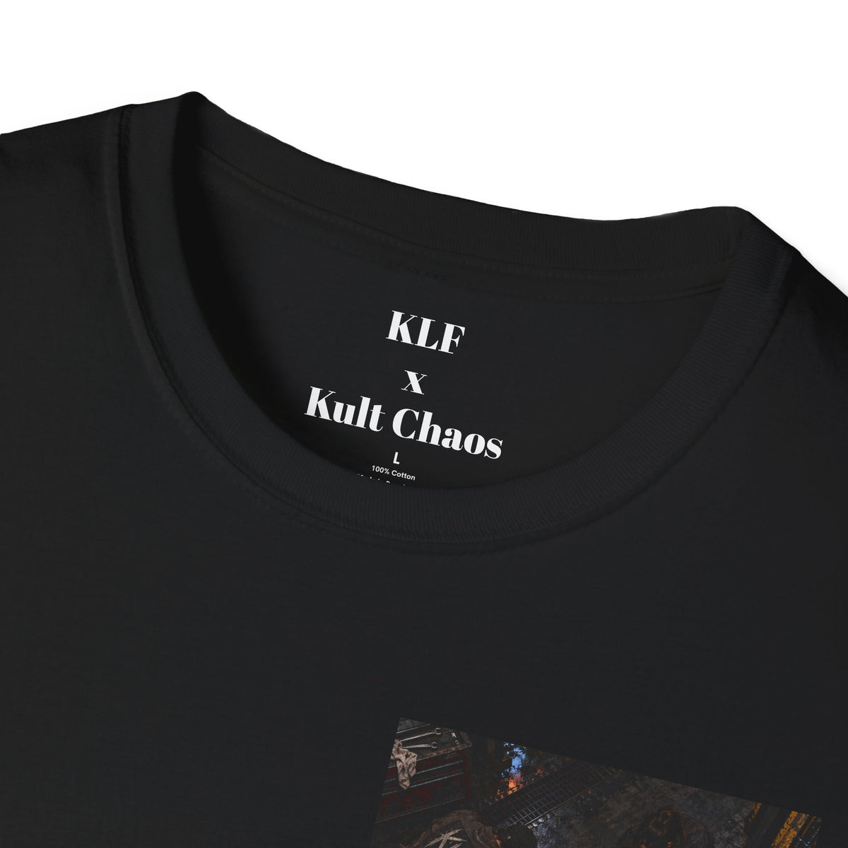 Well, That Fucking Worked KLF × Kult Chaos occult ritual industrial horror graphic tee mockup 3