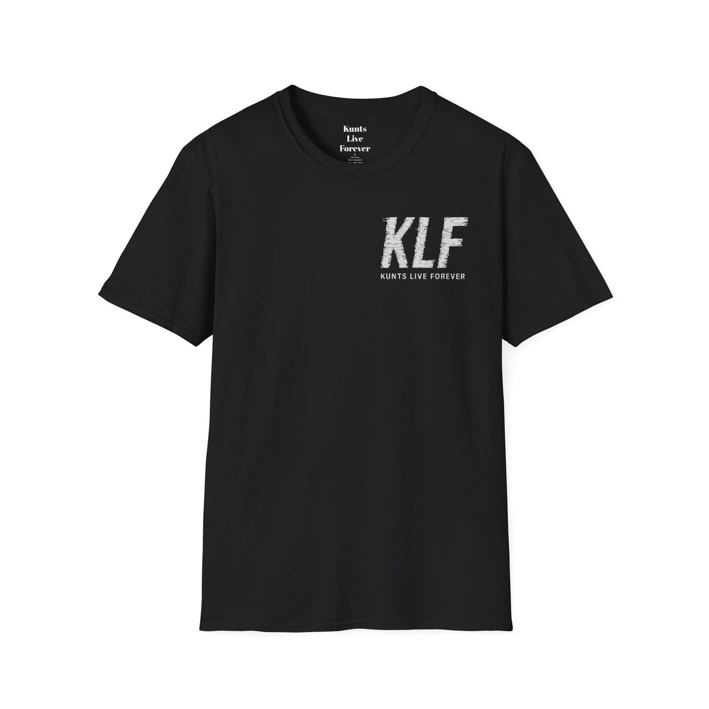 Punk streetwear tee by KLF.