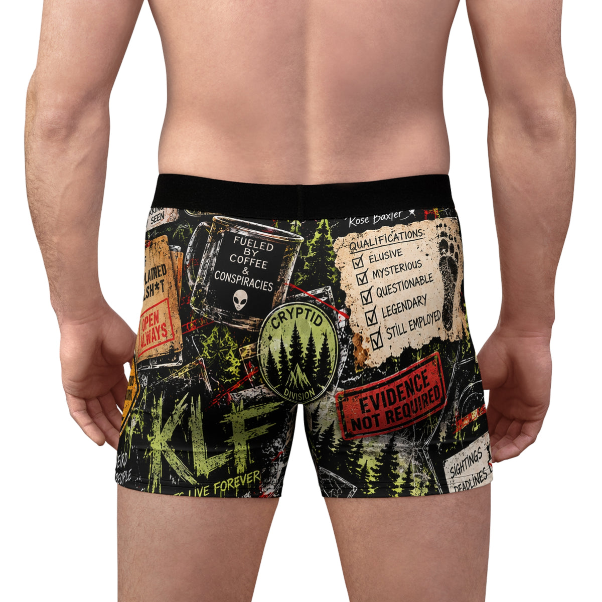 Cryptid Employee of the Month Boxer Briefs — product image 1