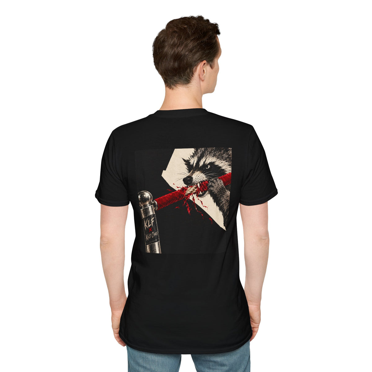 Velvet Rope Problem KLF × Kult Chaos gothic punk graphic tee mockup 5