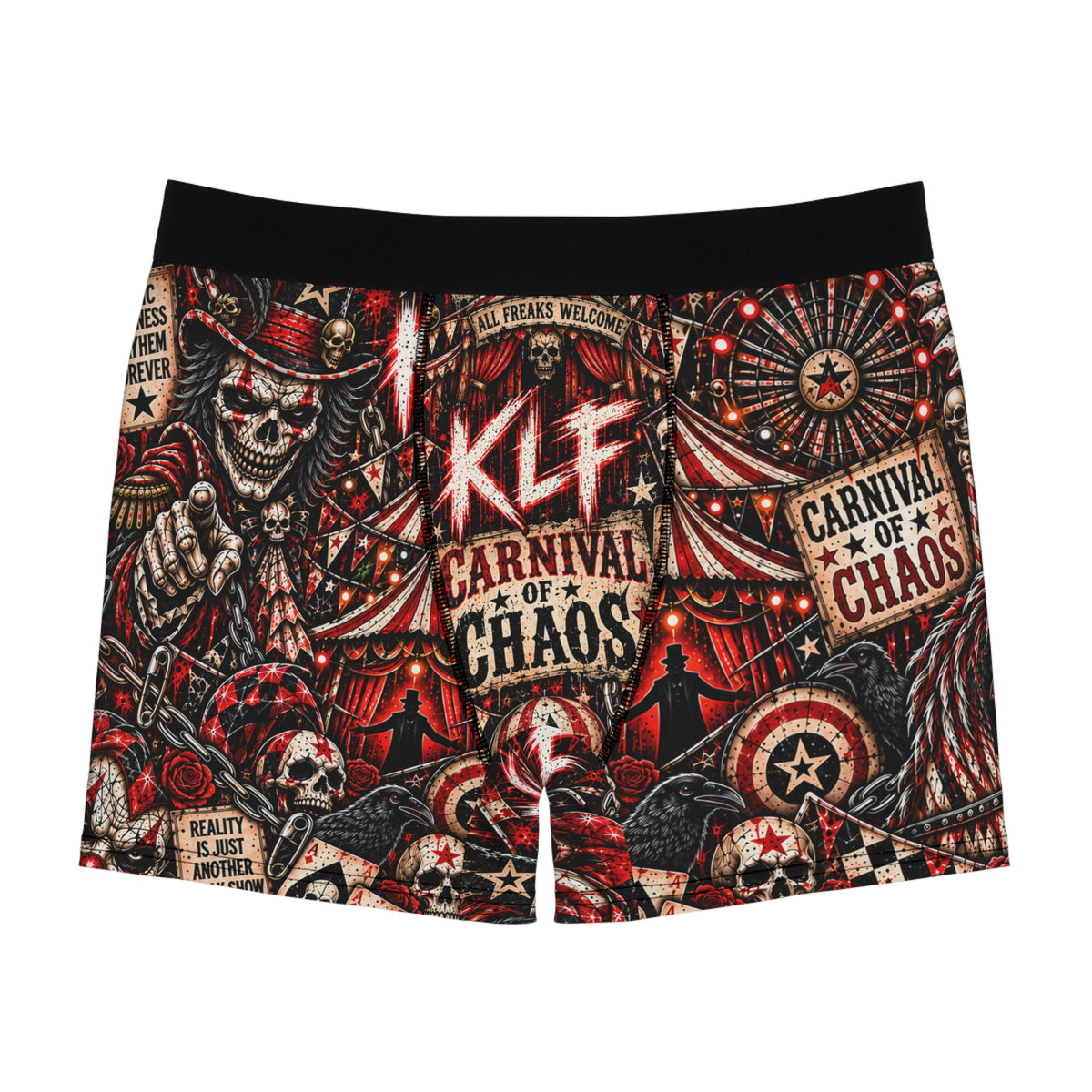 Carnival of Chaos Men's Boxer Briefs — KLF product image 4