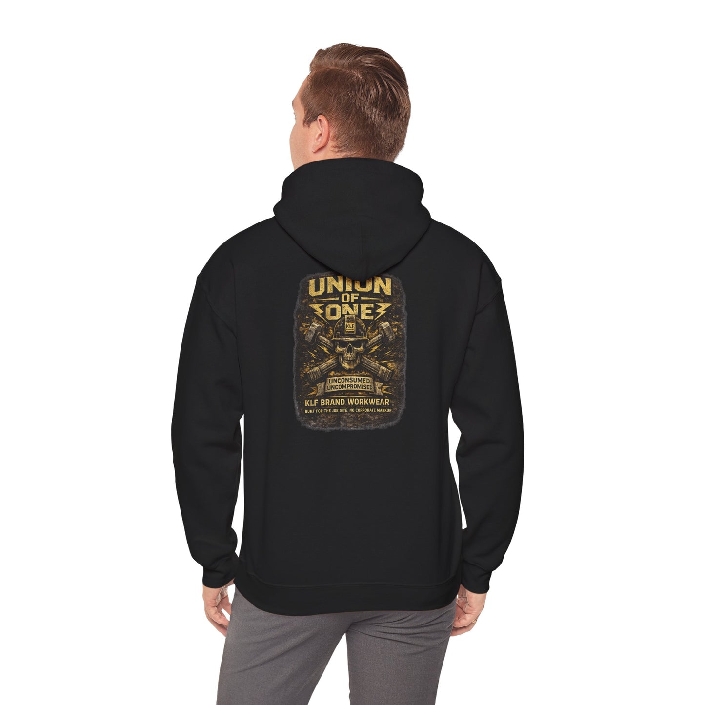 Union of One Hoodie – Built in Spite Workwear | KLF Brand Workwear