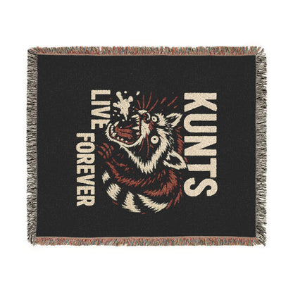 KLF “Rabid Racoon Woven" Blanket | KLF Streetwear