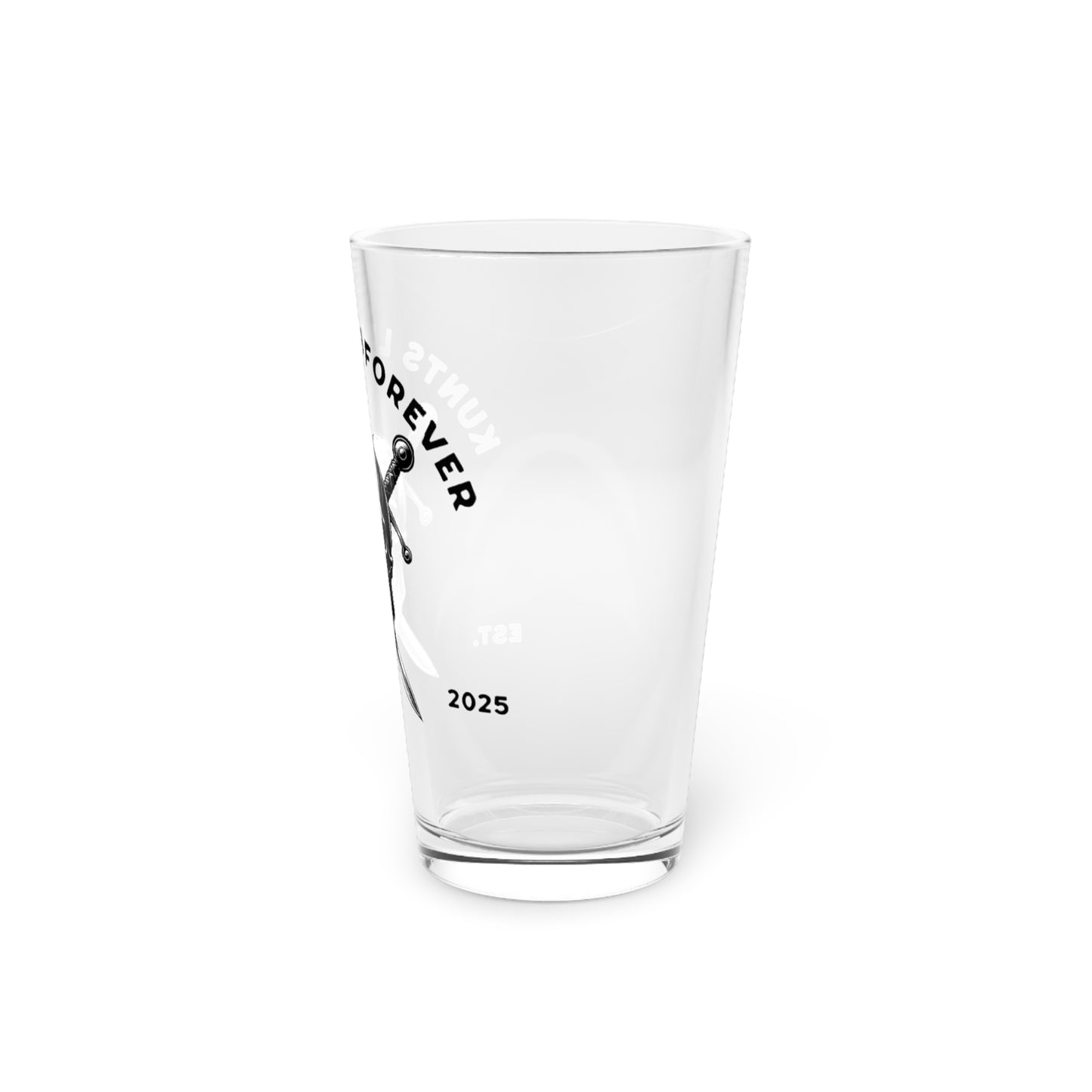 KLF “Skull & Cross Swords" 16oz Pint Glass | KLF Streetwear