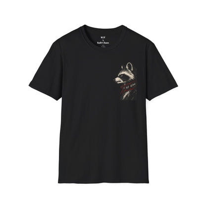 Velvet Rope Problem KLF × Kult Chaos gothic punk graphic tee mockup 2