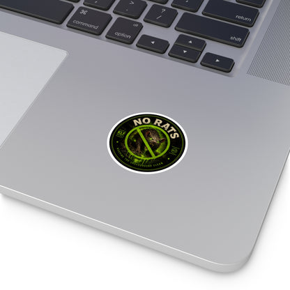 KLF “No Rats” Sticker | Lit From the Pit | KLF Merch