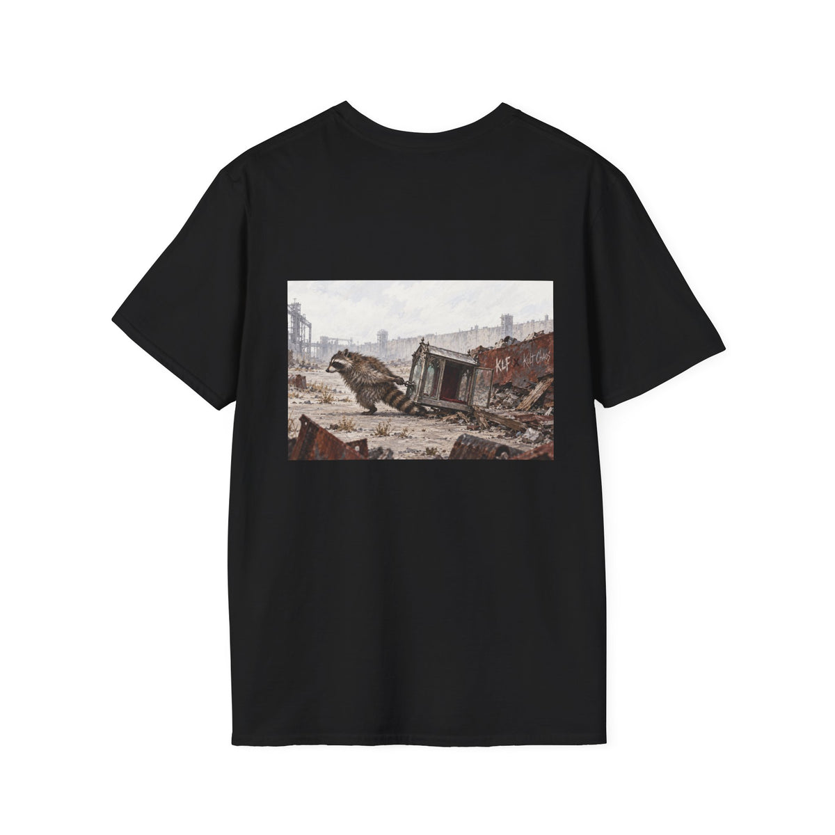 Worth the Trouble KLF × Kult Chaos apocalyptic industrial horror graphic tee artwork