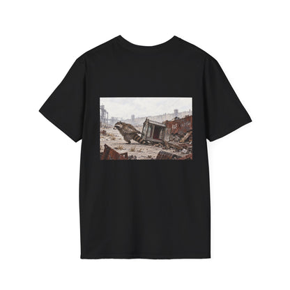 Worth the Trouble KLF × Kult Chaos apocalyptic industrial horror graphic tee artwork