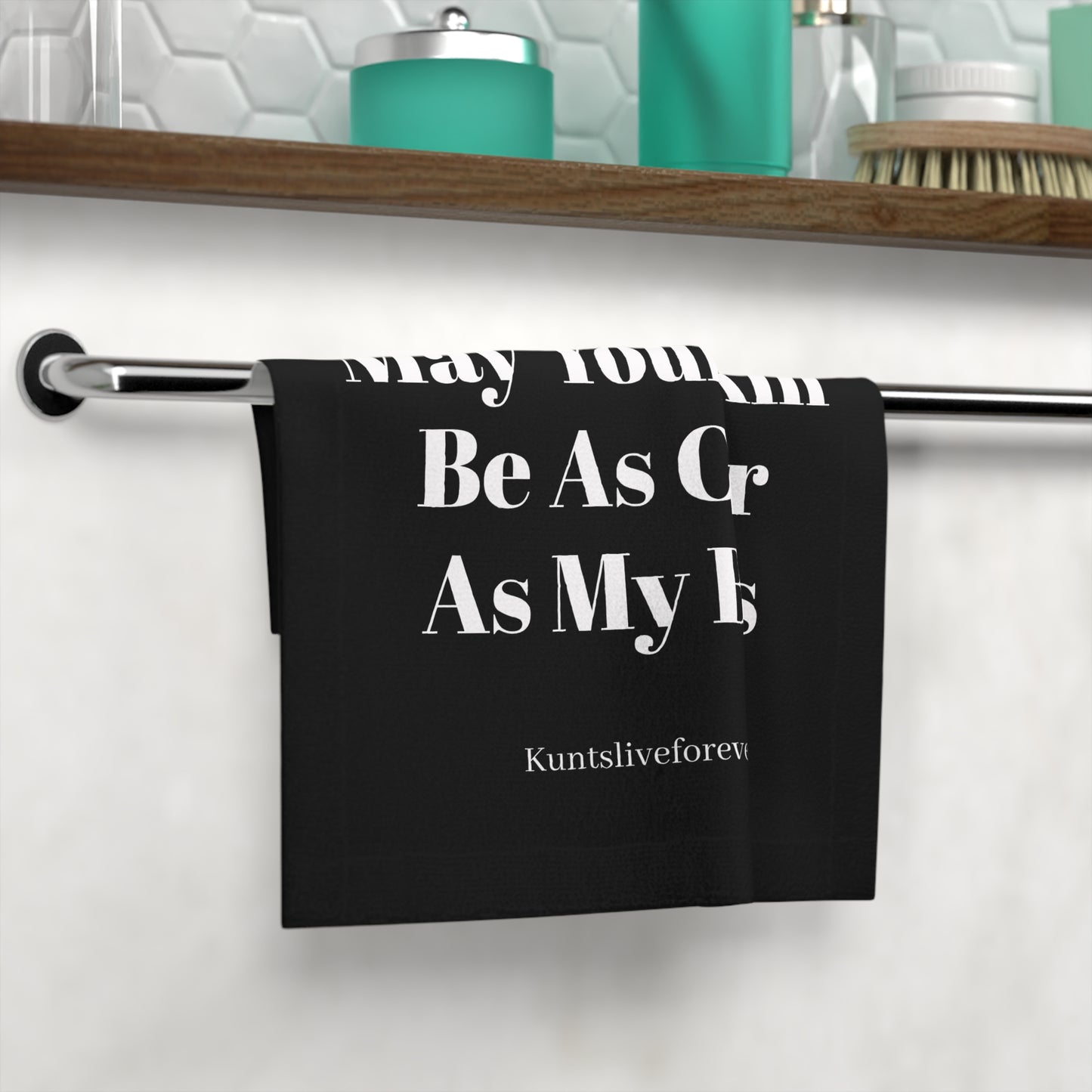KLF "May Your Skin Be As Clear As My Balls" Face Towel | KLF Streetwear