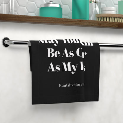 KLF "May Your Skin Be As Clear As My Balls" Face Towel | KLF Streetwear