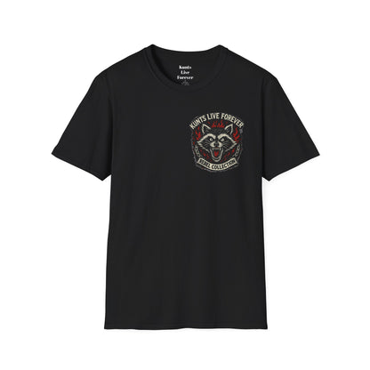 KLF Rebel Wreckage and Whiskey graphic tee by Kunts Live Forever.