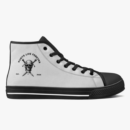 KLF “Kunts High-Top Canvas” Shoes | KLF Streetwear — product image 4