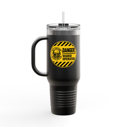 KLF “Danger: Rabid Operator” 40oz Tumbler | KLF Brand Workwear | KLF Merch